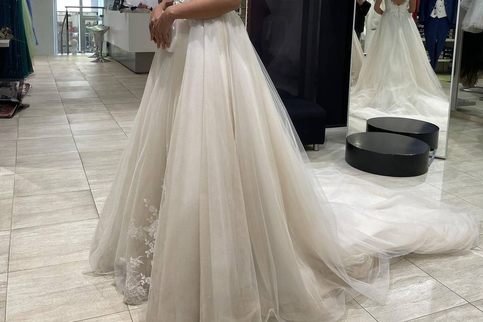 Abito da sposa principessa