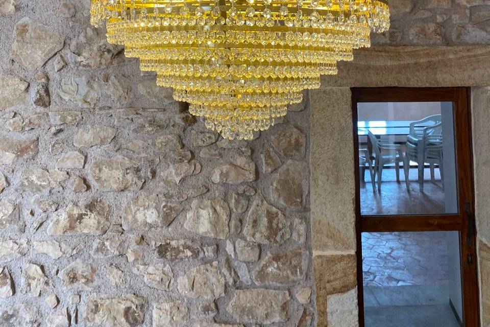 Lampadario stile impero