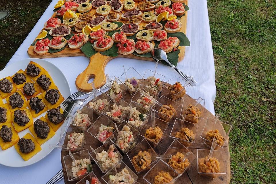 Buffet di antipasti