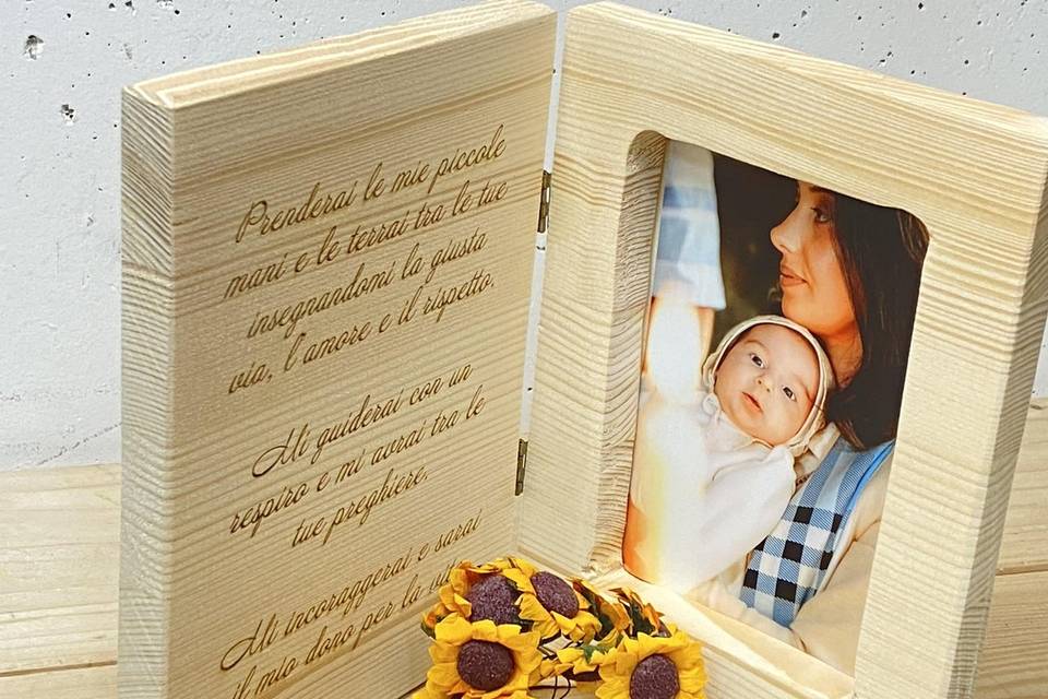 Portafoto di ringraziamento