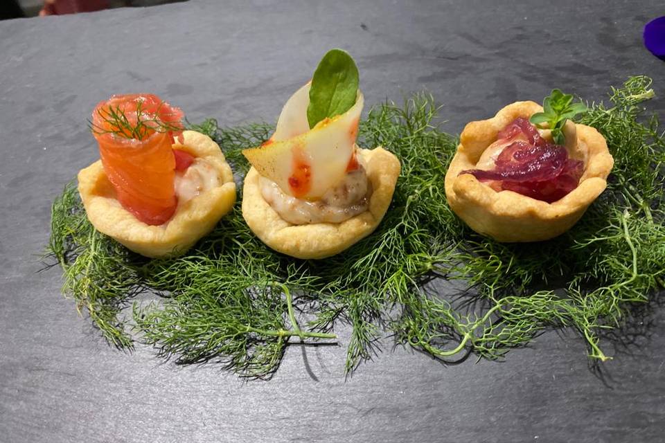 Tartellette al profumo di mare