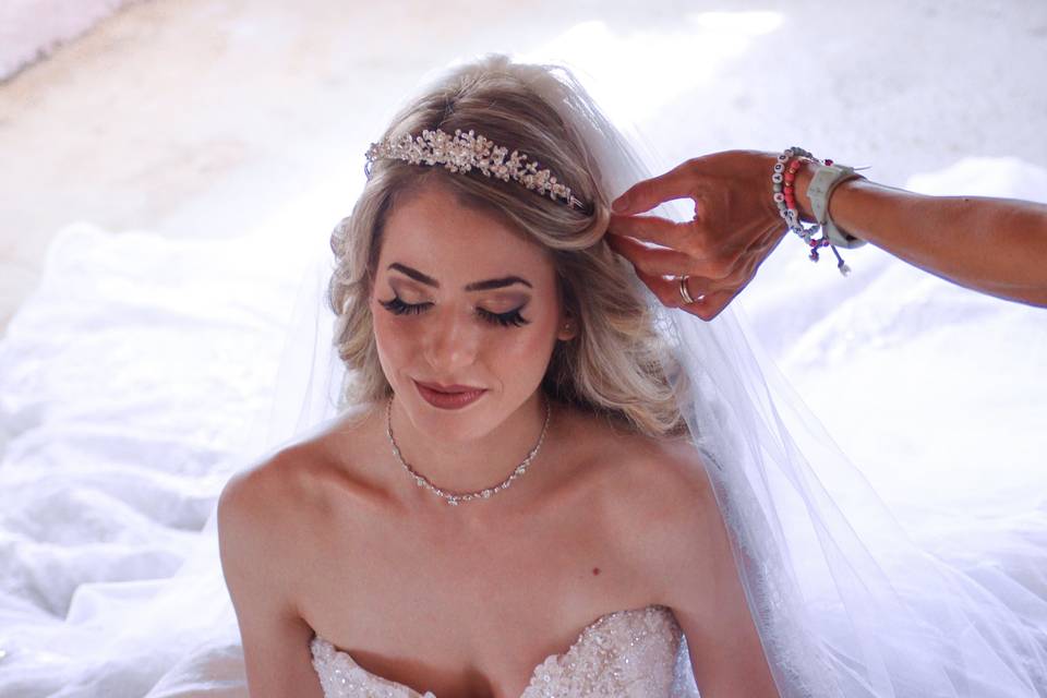 Preparazione sposa