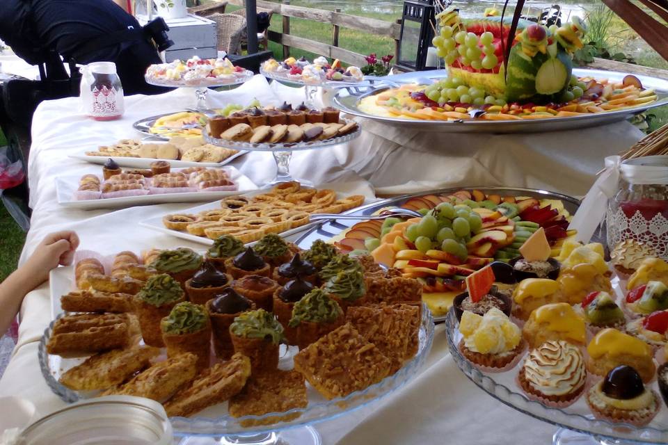 Buffet fruttae dolci