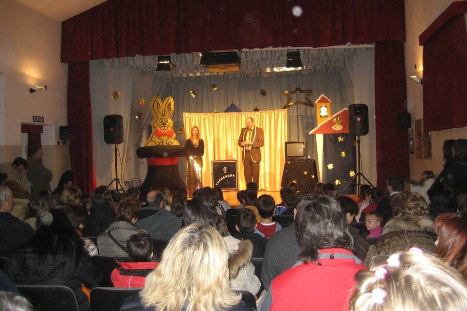 Uno spettacolo in teatro