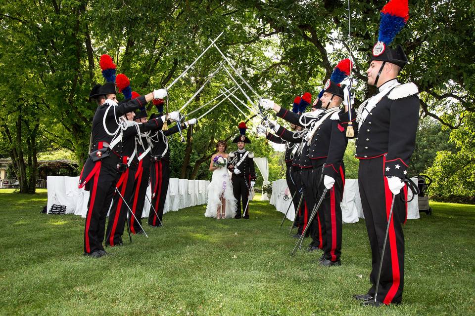 Matrimonio-picchetto-d'onore