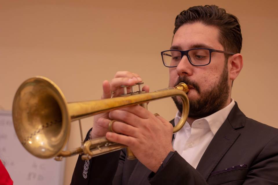 Durante la cerimonia in chiesa