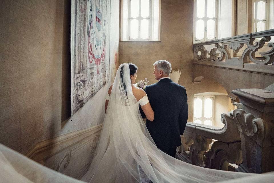 Sposa e papà