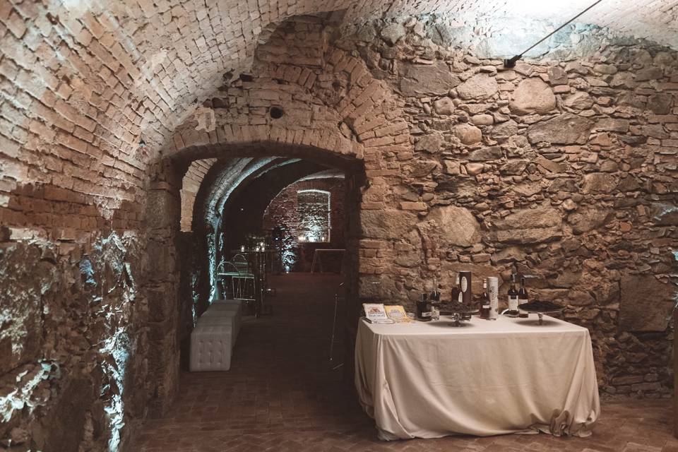 Le cantine della villa