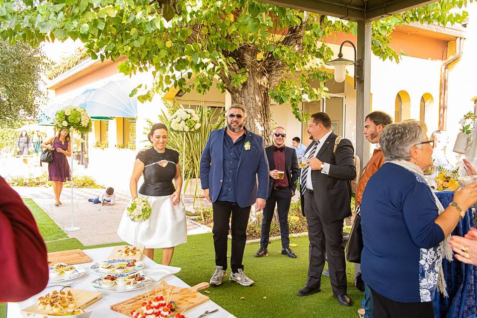 Giardino e aperitivo