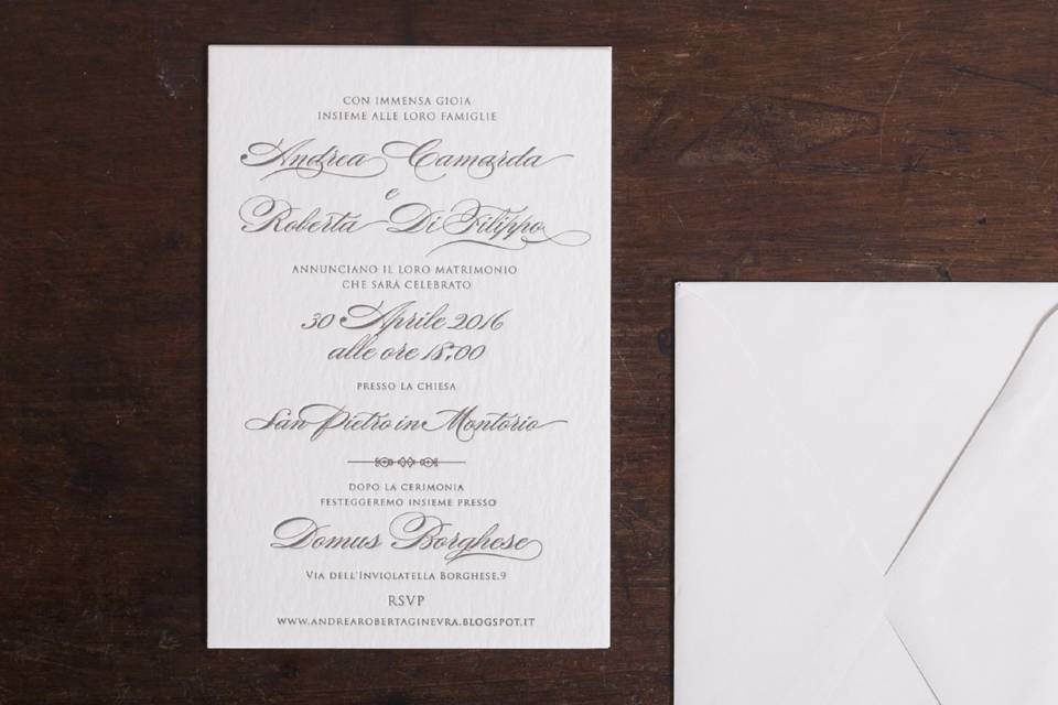 Limestone invitation