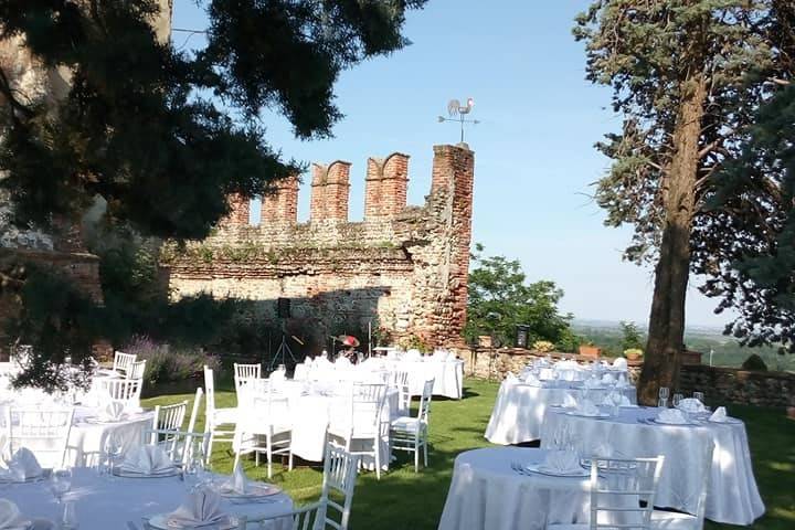 Sala da pranzo all'aperto