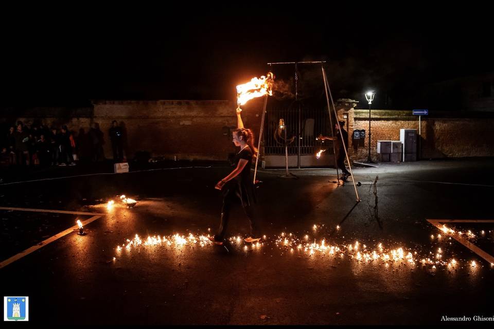 Camminata sul fuoco