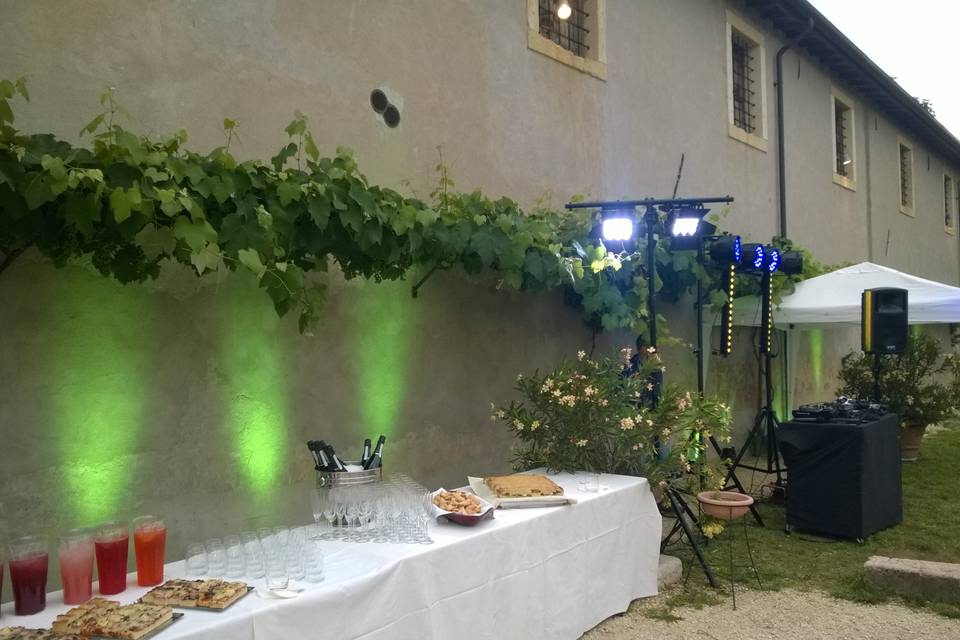 Illuminazione festa