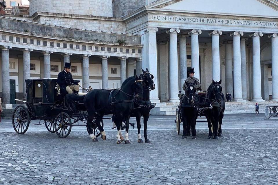 Carrozza reale ottocentesca