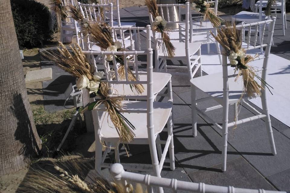 In spiaggia