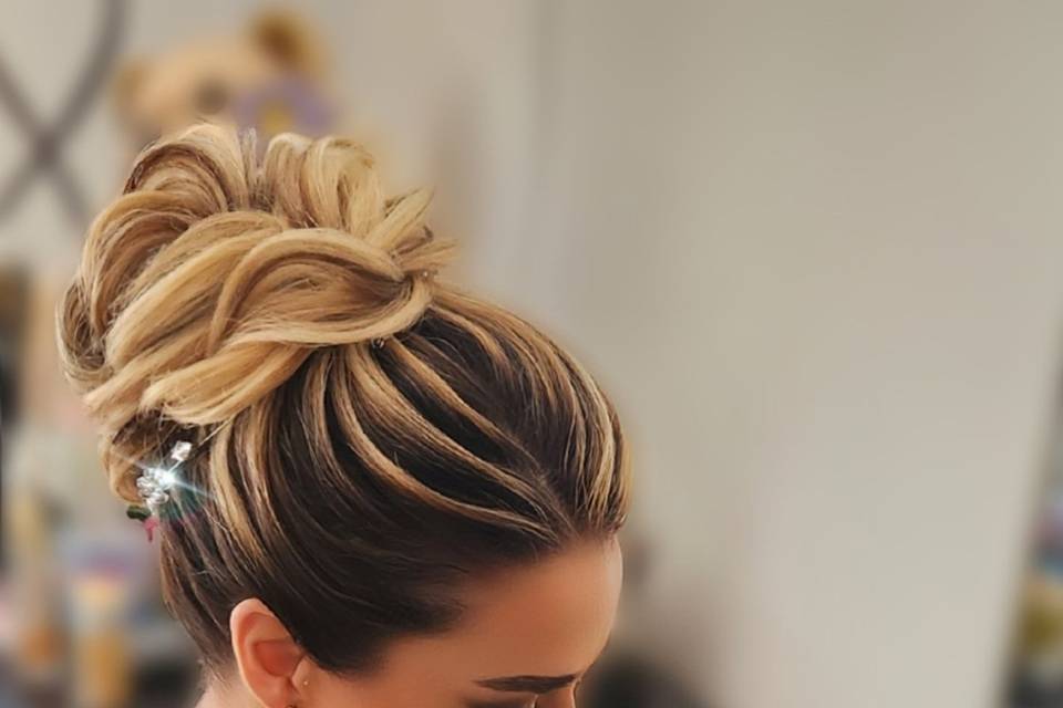 Chignon alto