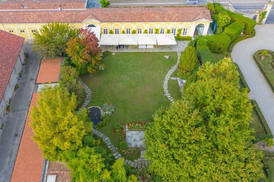 Drone giardino limonera