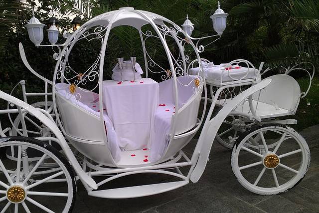 Carrozza fiabesca a Milano