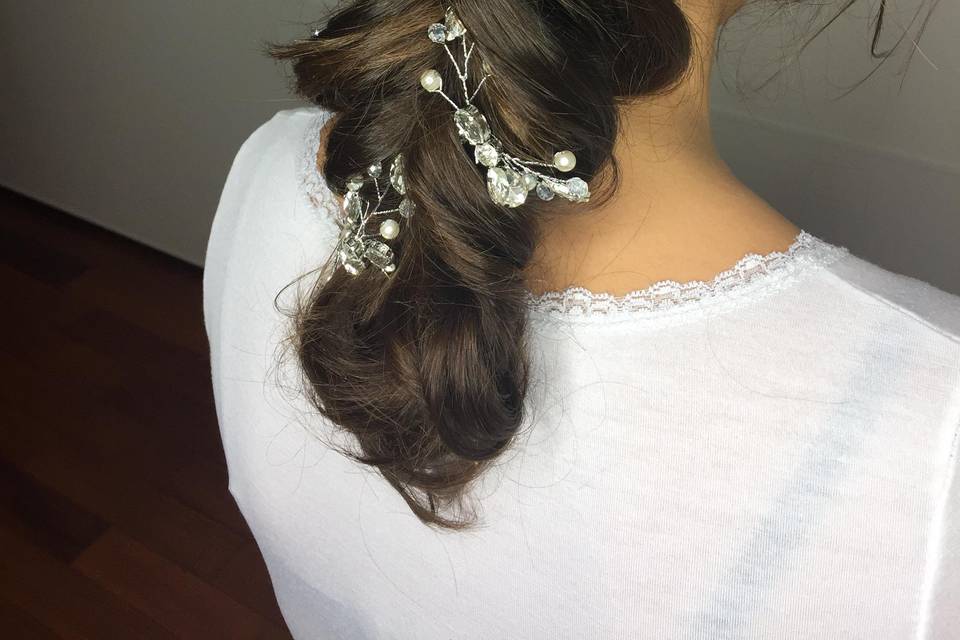 Flower Girl's Hair