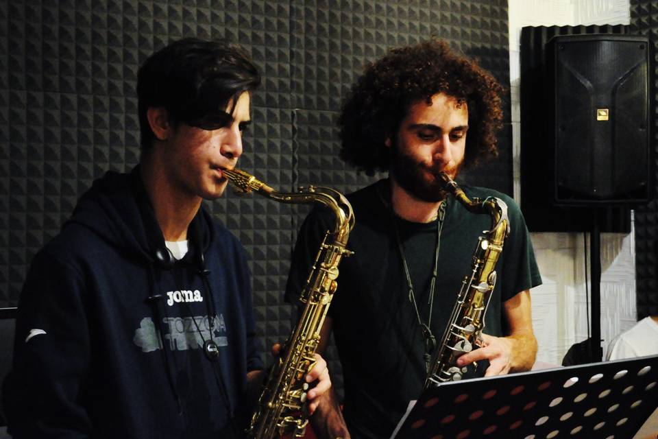 Franceschino e Beppe al Sax