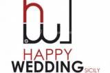 Logo happy wedding sicily