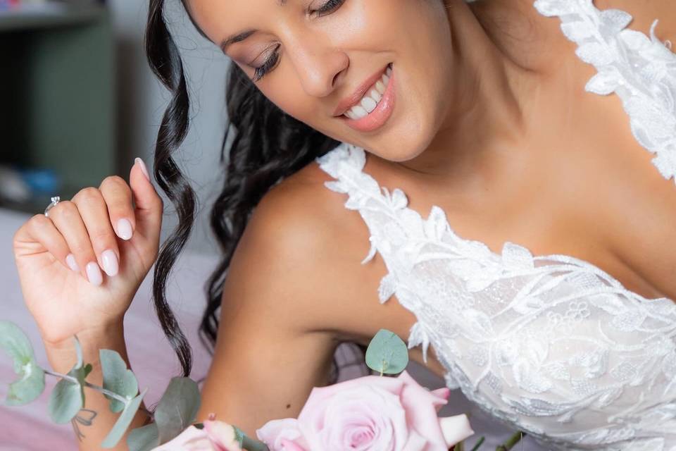 Trucco e  acconciatura sposa