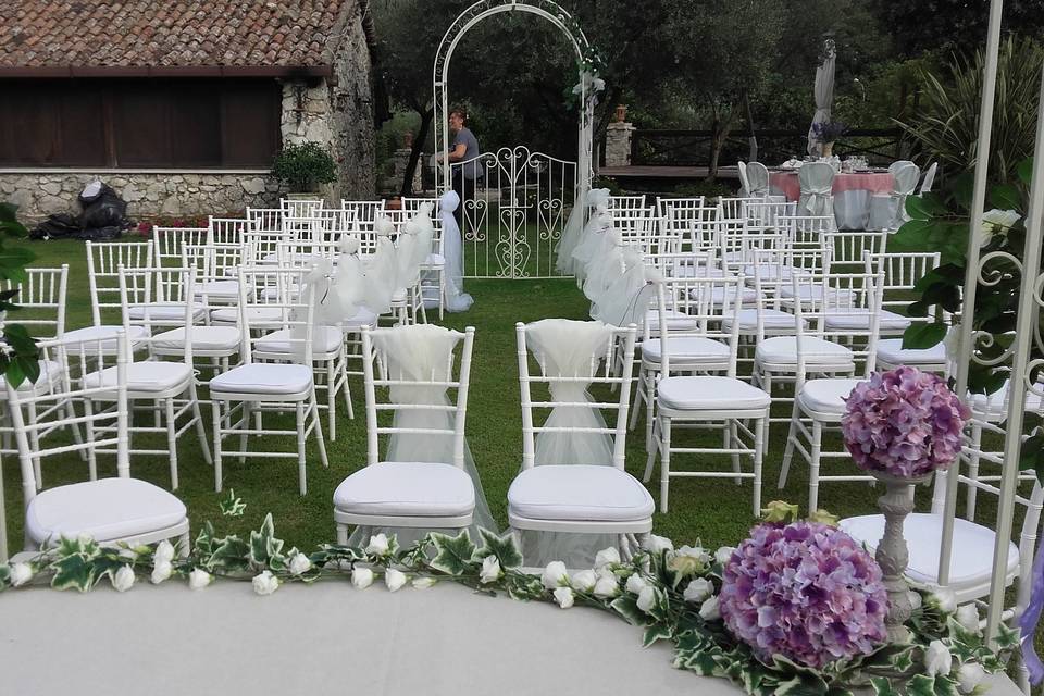 Matrimonio in giardino