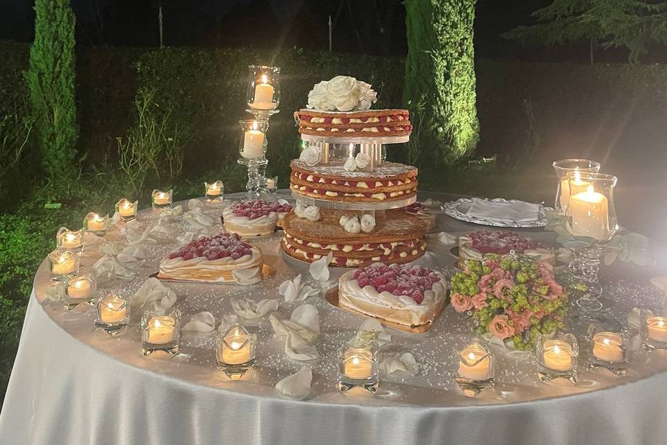 Decorazione taglio torta