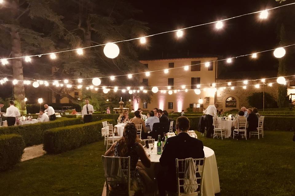 Cena all’aperto