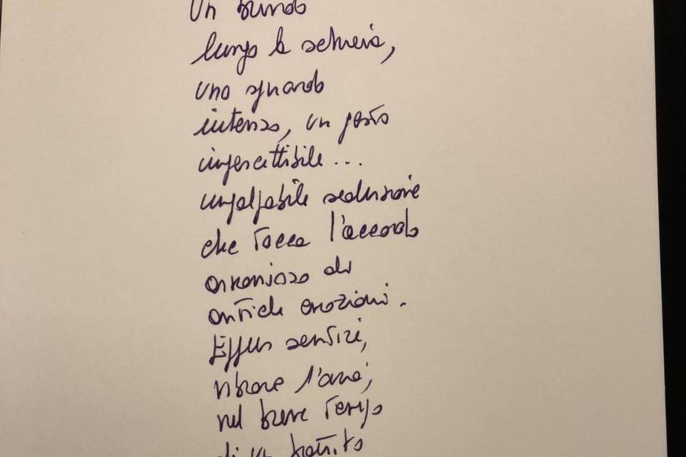 Poesia scritta