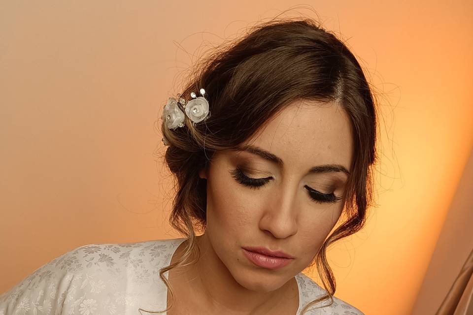 Make up sposa shooting