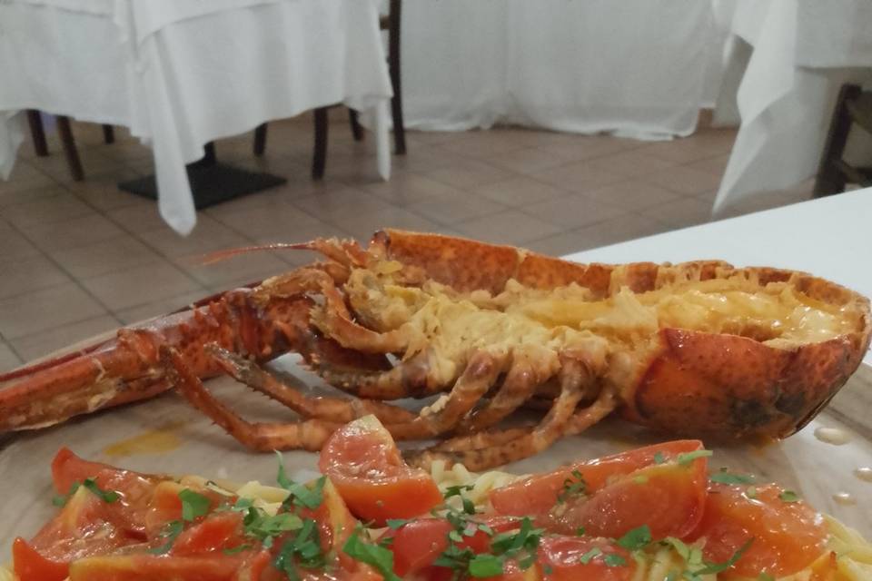 Spaghetti astice