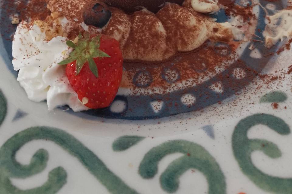 Sfera di tiramisù