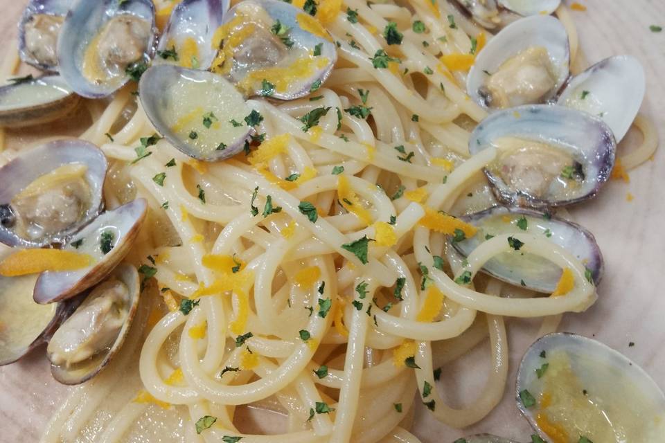 Spaghetti vongole