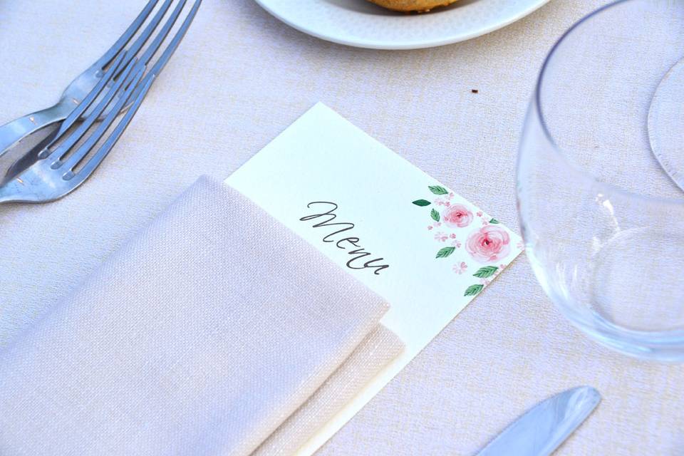 Menu Matrimonio