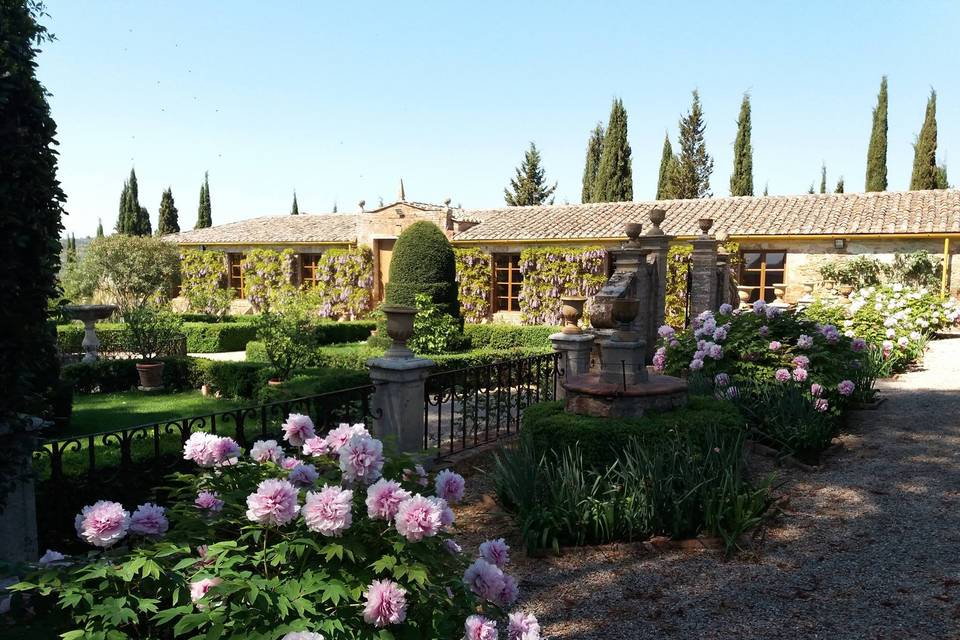 Il giardino esterno