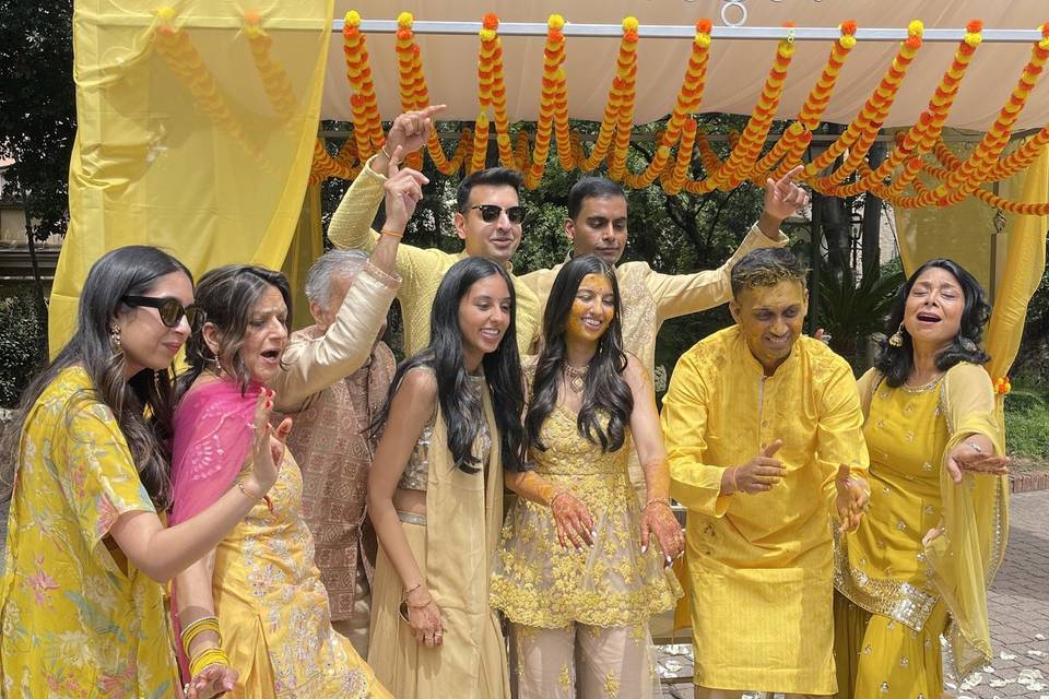 Haldi Celebration