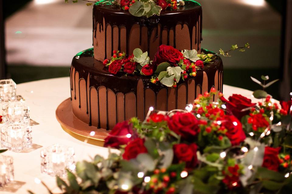 Winter Wedding Cake