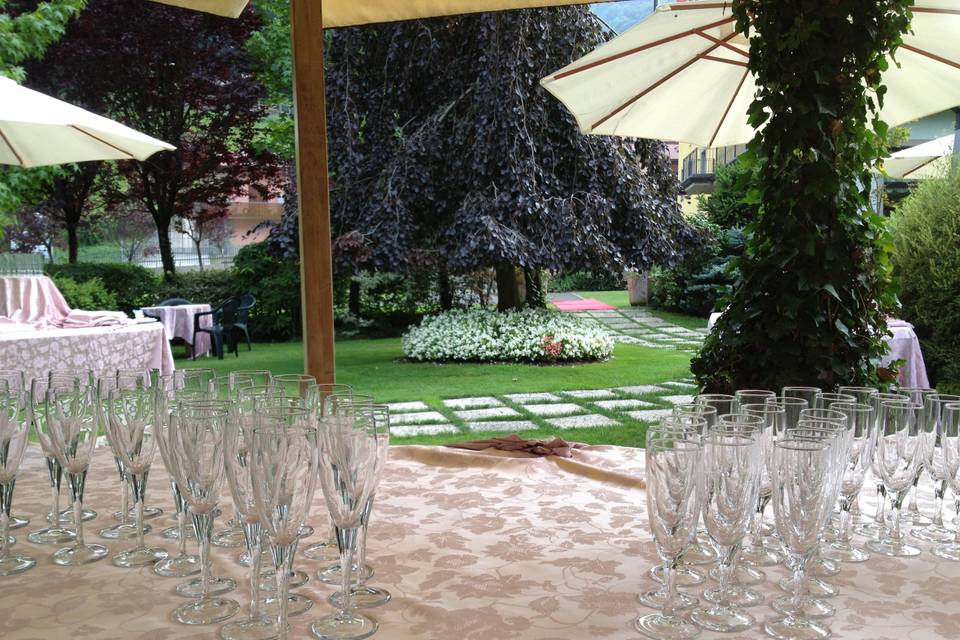 Allestimento aperitivi