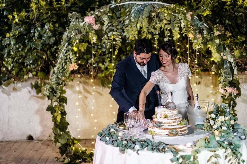 Wedding Cake in anfiteatro