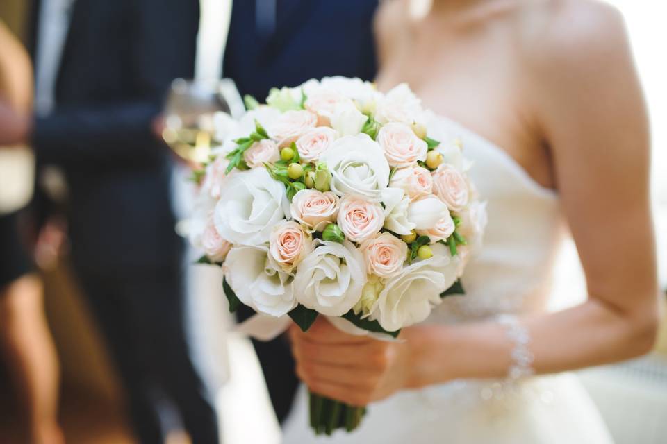 Foto sposa fiori