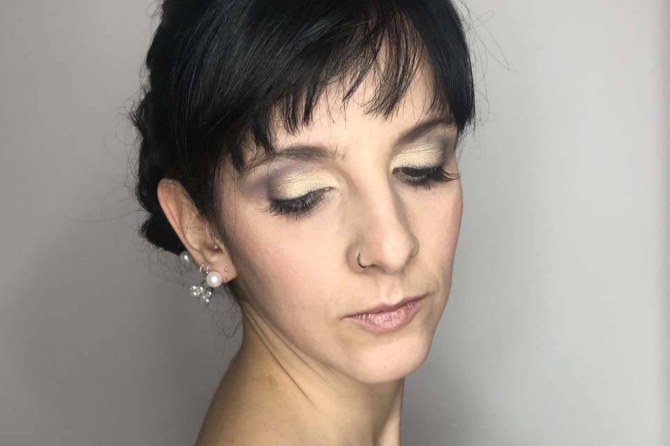 Night wedding make up