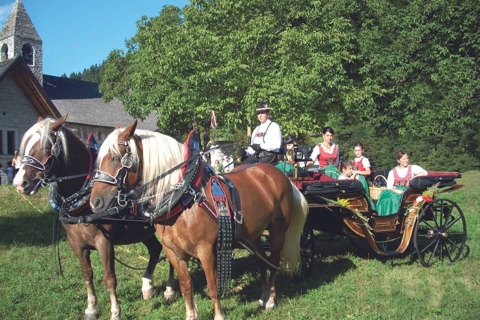 Carrozza per matrimoni