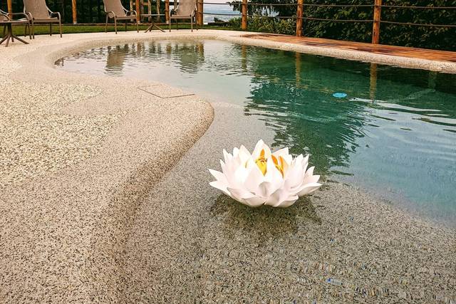 Vista piscina