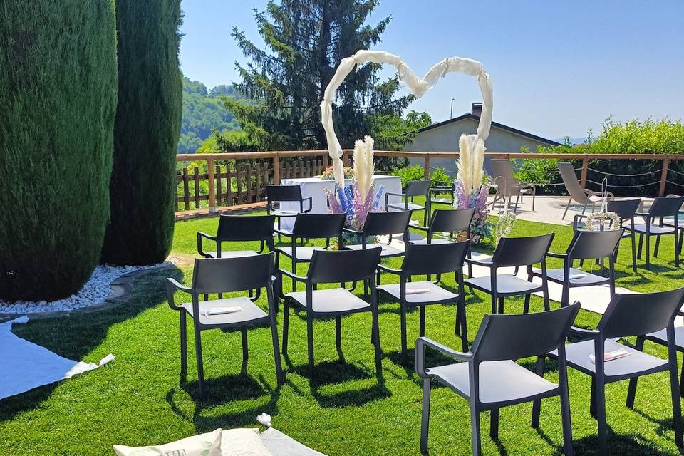 Rito in giardino