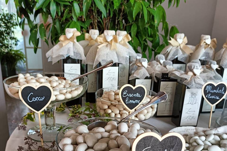 Tavolo confettata