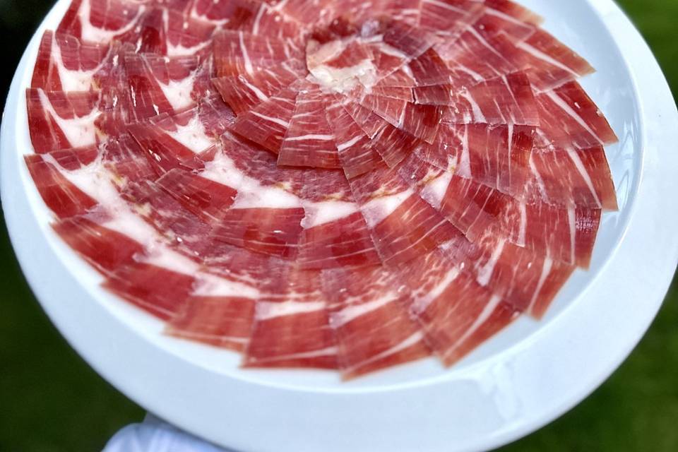 Piatto di jamón