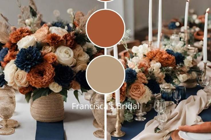 Fall Wedding palette