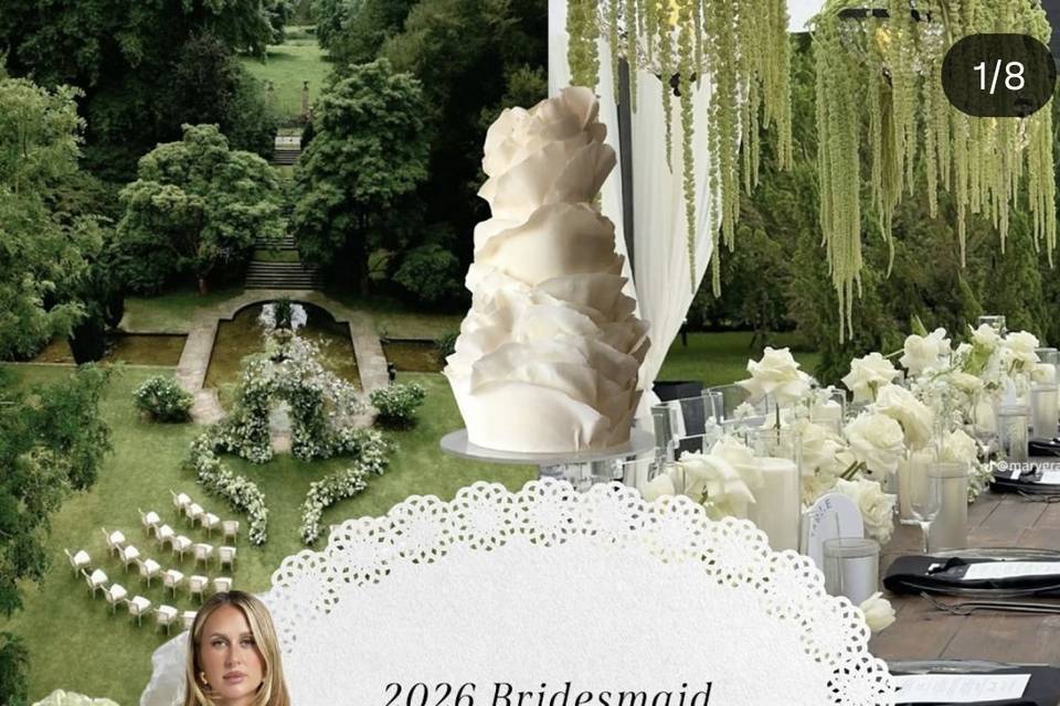 2026 Bridemaids colours trend