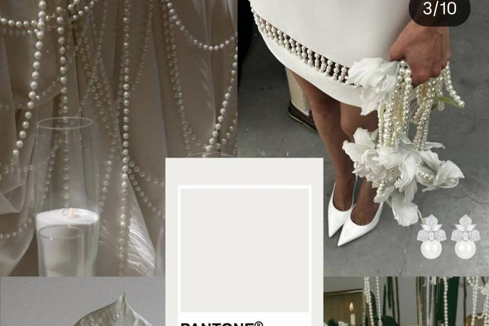 Tredding Wedding Palette- Clou